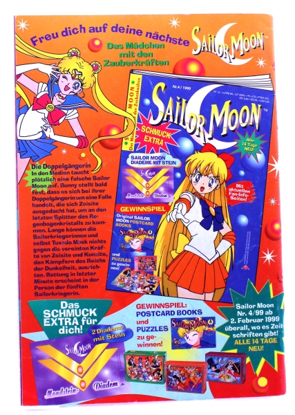 Sailor Moon - das Mädchen mit den Zauberkräften Comic Nr. 3 (1999)